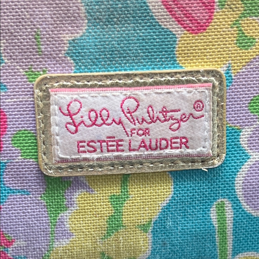 Lilly Pulitzer Multicolor Floral Cosmetic Bag - Picture 2 of 10